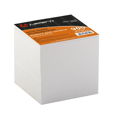Блок  для записей белый Lamark NT0075, 90*90*90 мм