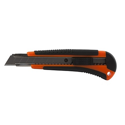 Нож  канцелярский 18 мм Lamark CK1203