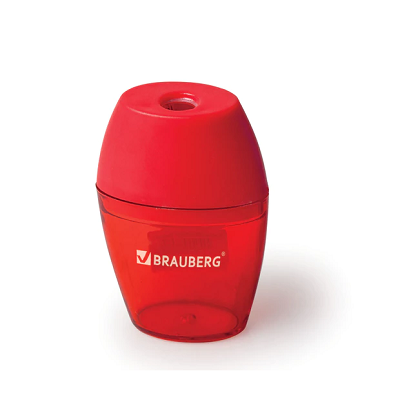 Точилка  BRAUBERG Partner 222491, с контейнером