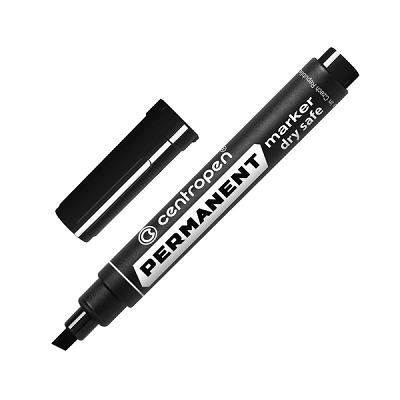 Маркер  перманентный CENTROPEN 8576/1, 1-5 мм, черный