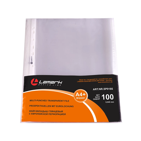 Вкладыш  в ф/п А4+ Lamark SP0185, 40 мкм, 100 шт