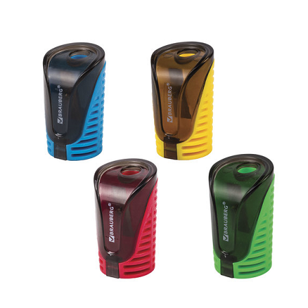 Точилка  BRAUBERG Cell 226944, с контейнером